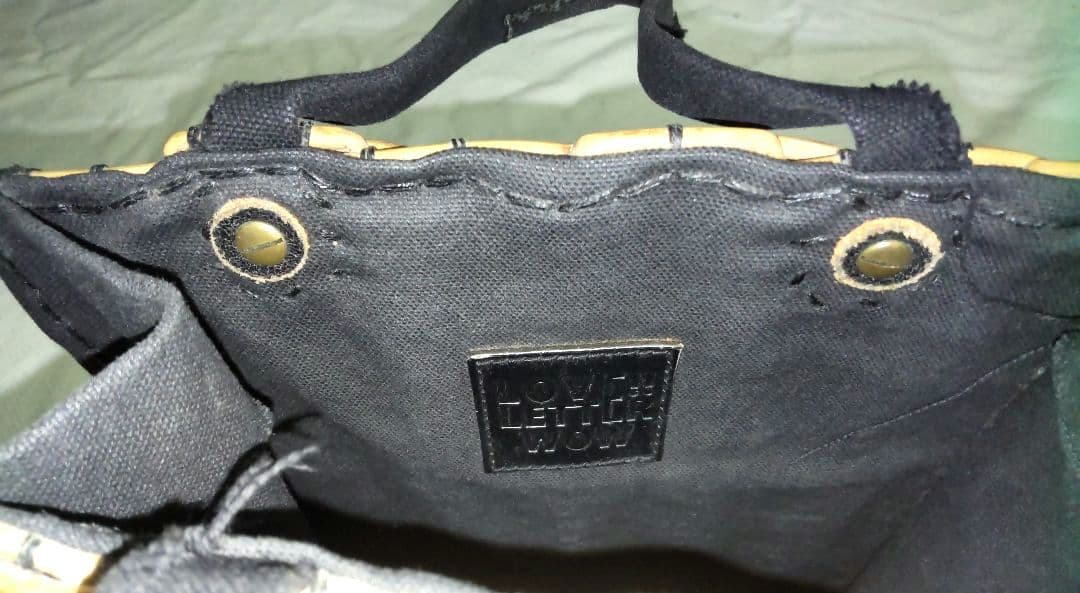 定価53900円 ebagos エバゴス 紙袋型バッグ カゴブクロ バッグ