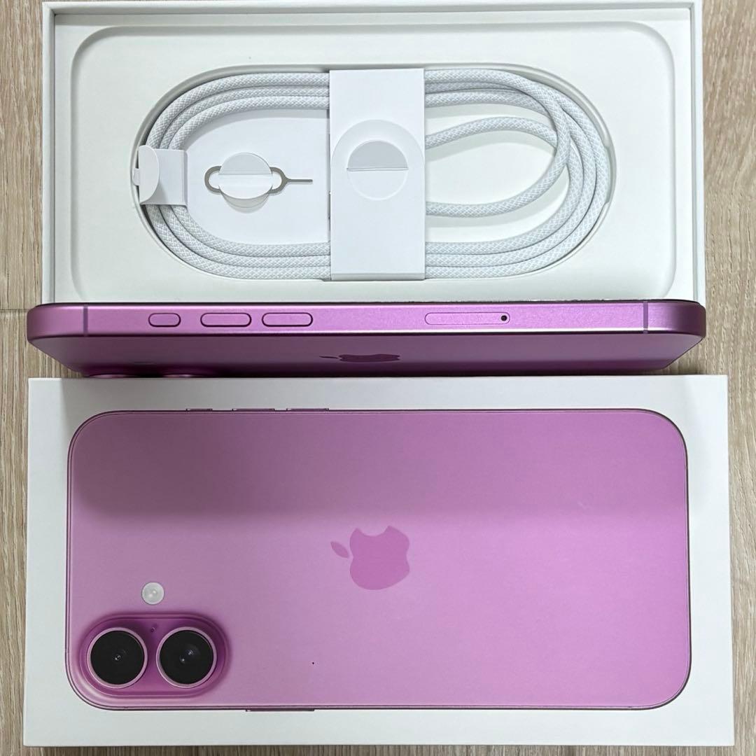 バッテリー100% iPhone16Plus 128GB SIMフリー 本体