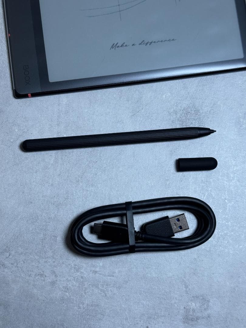 【美品】BOOX Note Air4 C 専用カバーセット カラー電子ペーパー