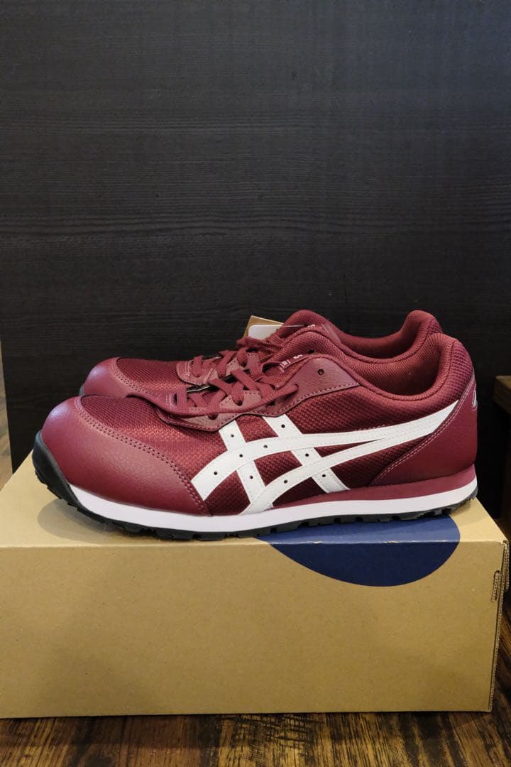 【試着のみ】アシックス 安全靴 27.5cm チリフレーク 外箱あり