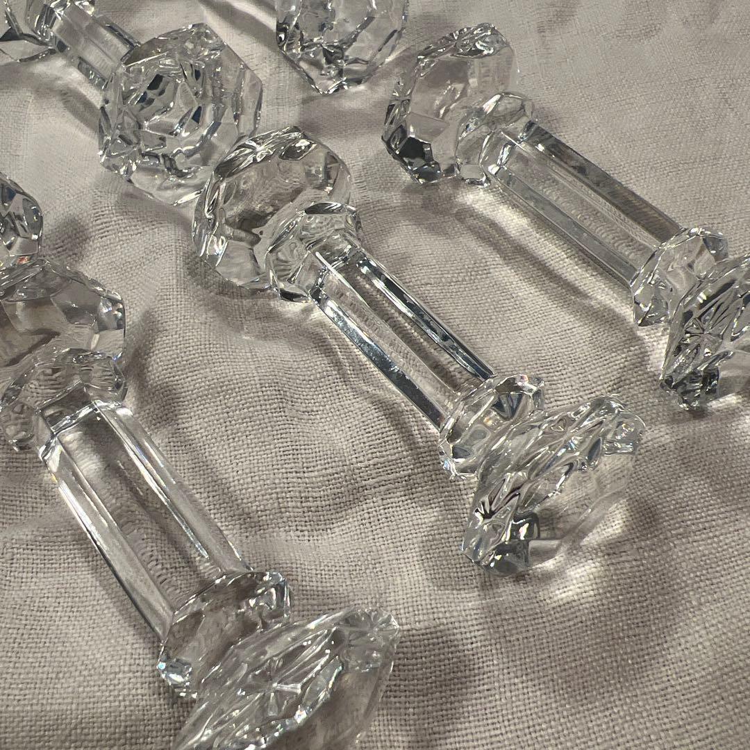 サラグレース　ガラス　カトラリーレスト 6個セット