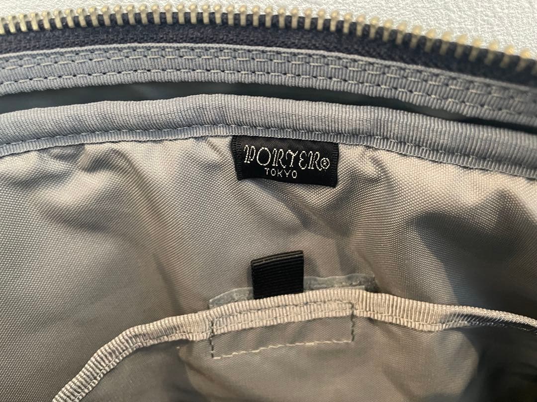 ポーター PORTER ビジネスバッグ　ブリーフケース　ネイビー　美品