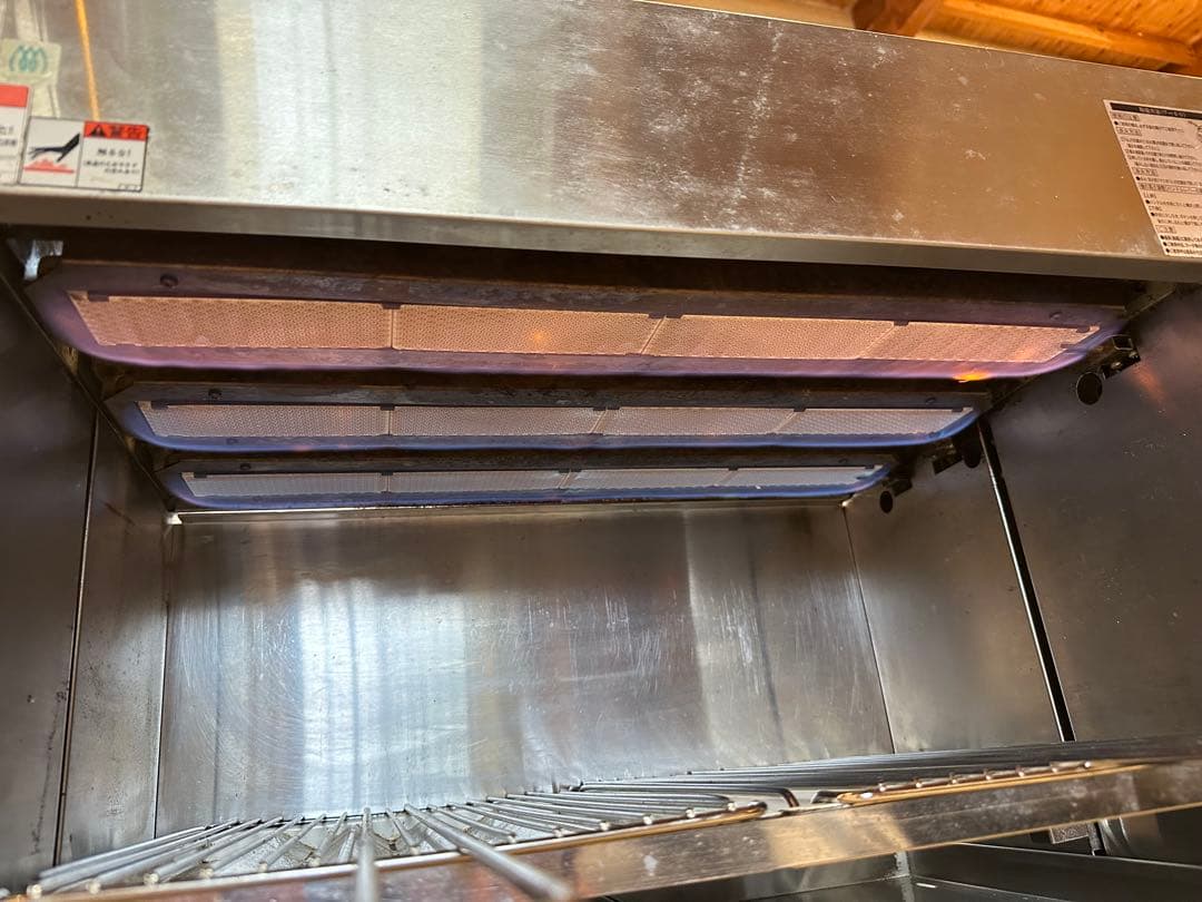 カ*イ様 美品 マルゼン 上火式焼物器 スピードグリラー 赤外線バーナー グリラ