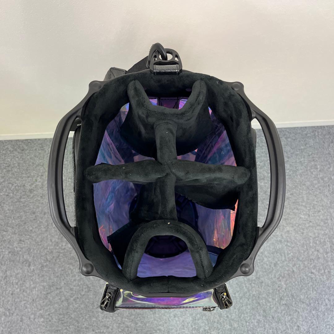 【新品】オムニクス レインボーゴールド キャディバッグ （組み立て完成済）