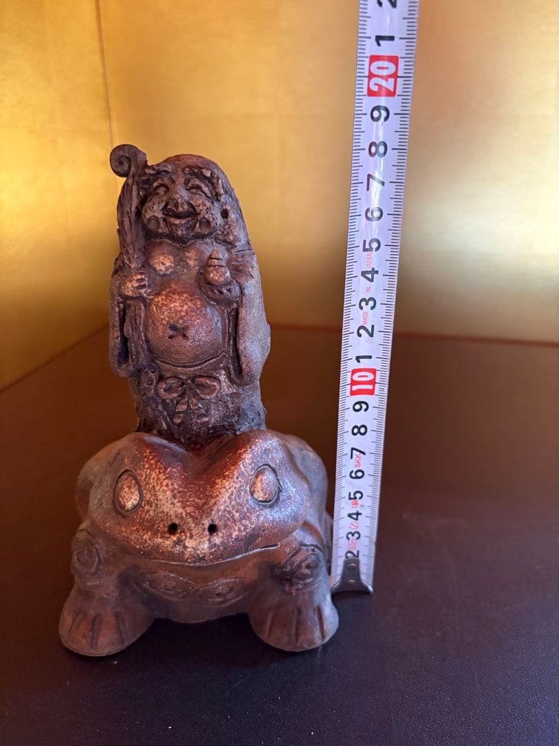 カエル　置物