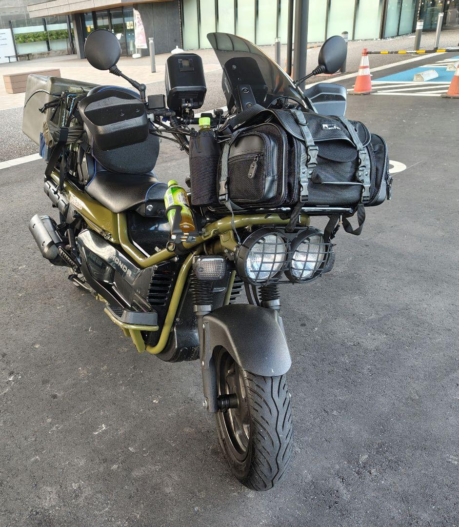 PS250・MF09・ヘッドライトガード・東京パーツ・デカ目USズーマー