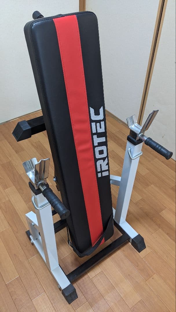 【美品・引取限定】IROTEC アイロテックダンベル＆ベンチプレス70kgセット