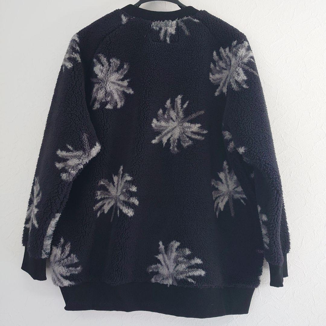 wind and sea SEA フリース スウェット 黒 ブラック　M