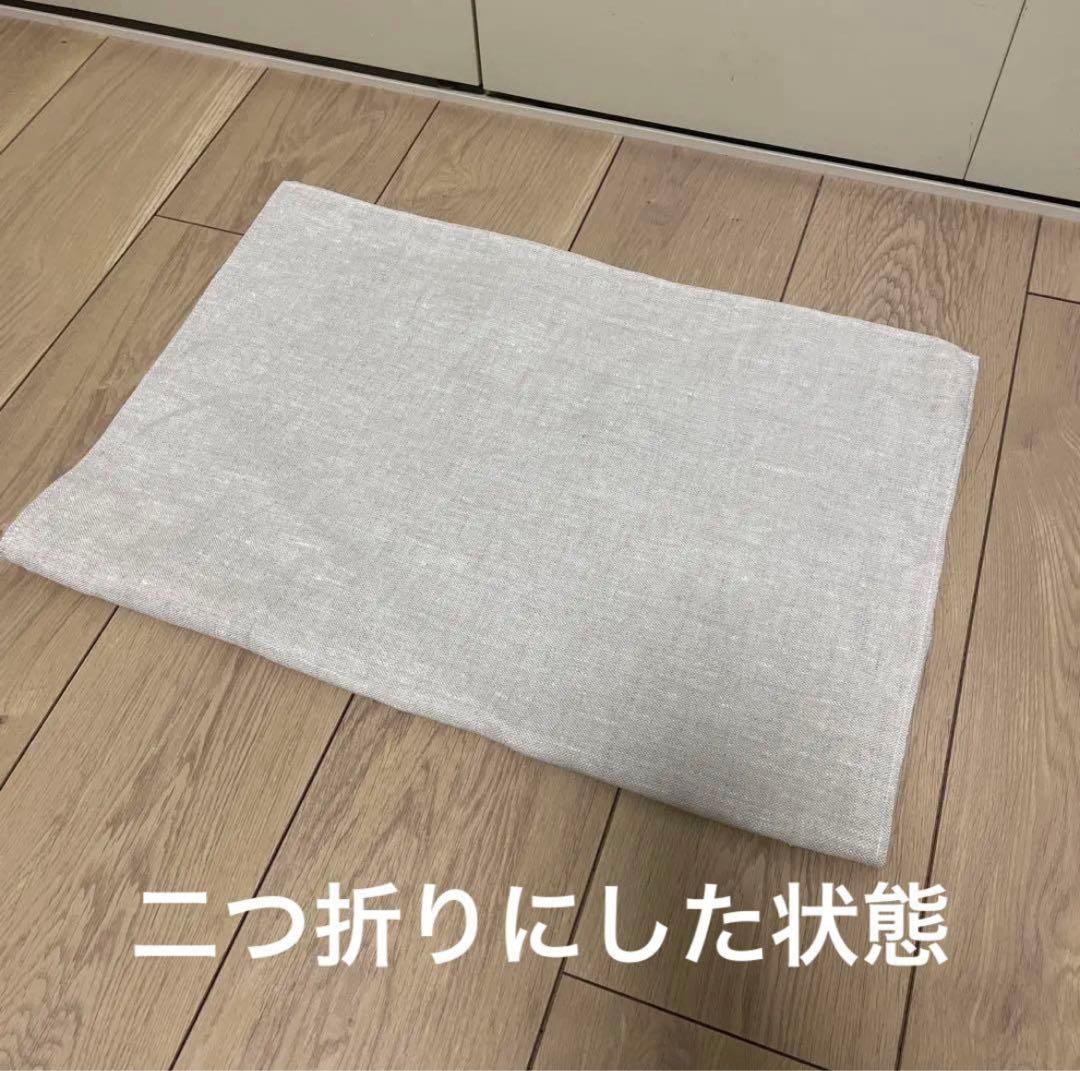 # 113 リネン100% バスマット