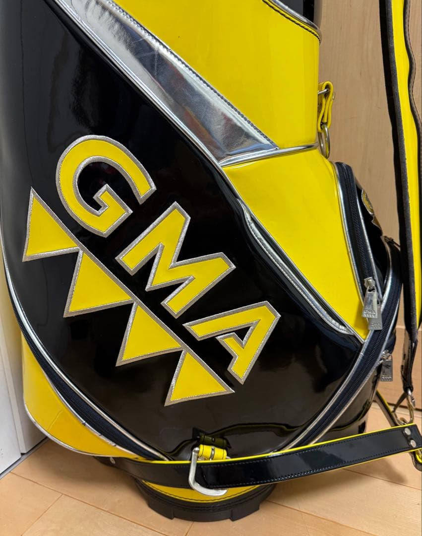 限定★GMA★キャディバッグ★ゴルフ★エナメル★ゴルフバッグ★尾崎将司★ジャンボ