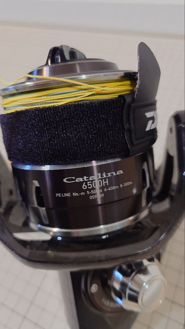 DAIWA製スピニングリール・キャタリナ6500H（2016年購入）