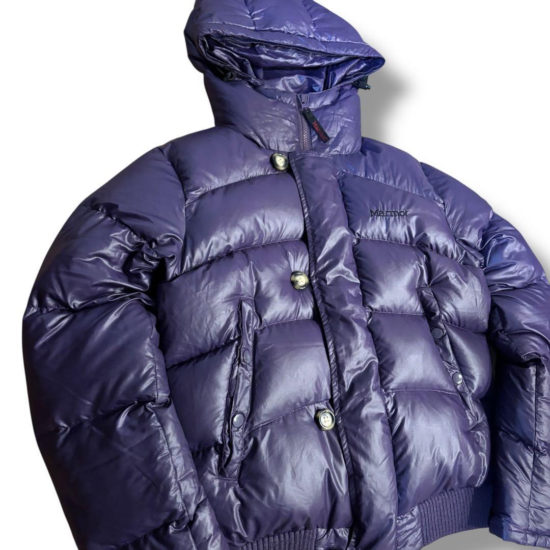 Y*o様 希少デザイン✨MARMOT マーモット ボタン フード 短丈 M-3