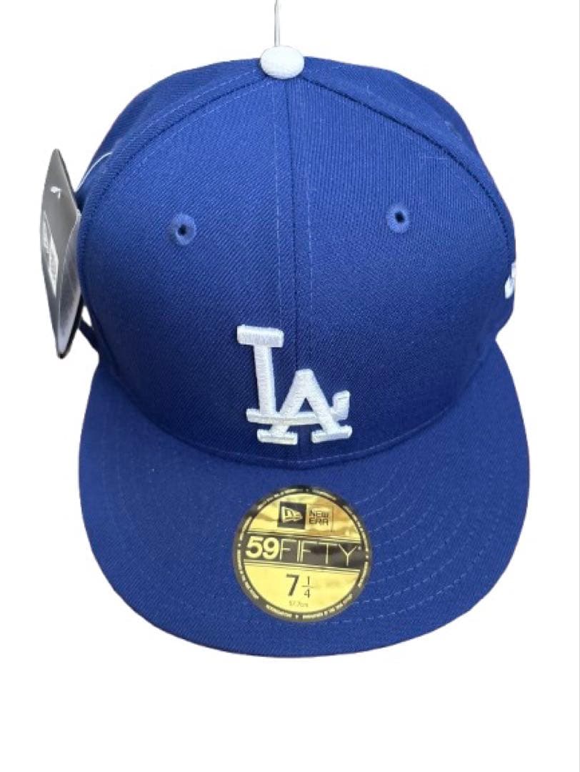 大谷翔平選手着用 NEW ERA ドジャース キャップ 帽子 ブルー 7 1/4