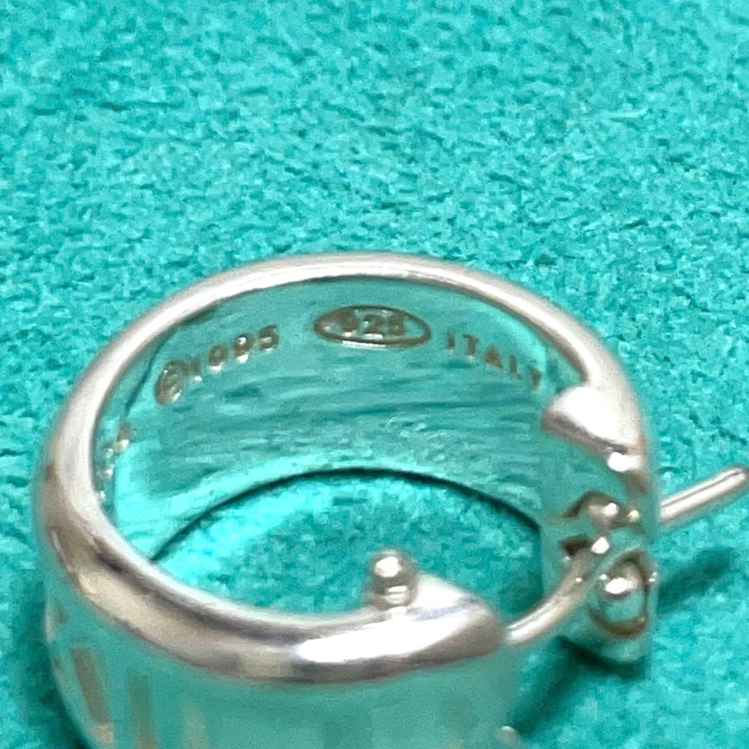 【極美品】ティファニー　アトラスフープピアス片耳　メンズ/レディース　925