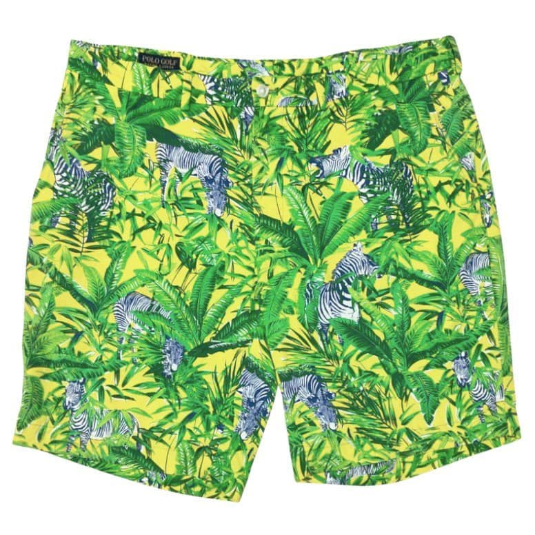 ポロ ゴルフ ラルフローレン メンズハーフパンツ しまうま ウェア W38