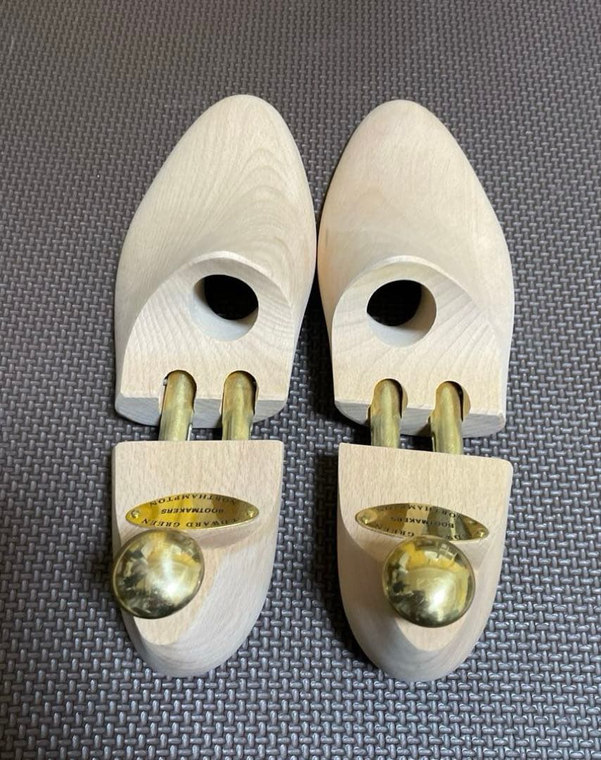 極美品　エドワードグリーン　純正シューツリー　サイズ５ハーフ