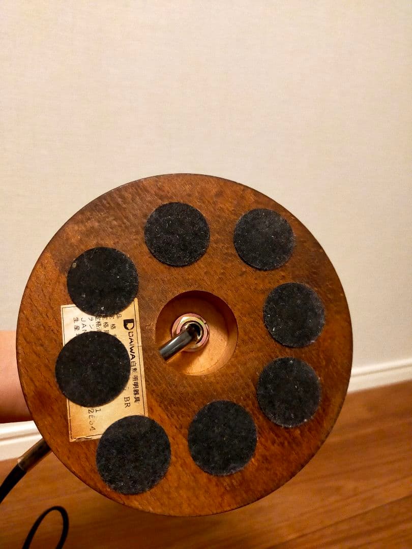 【Daiwa】天然木　無垢　テーブルランプ　間接照明　アンティーク　和モダン