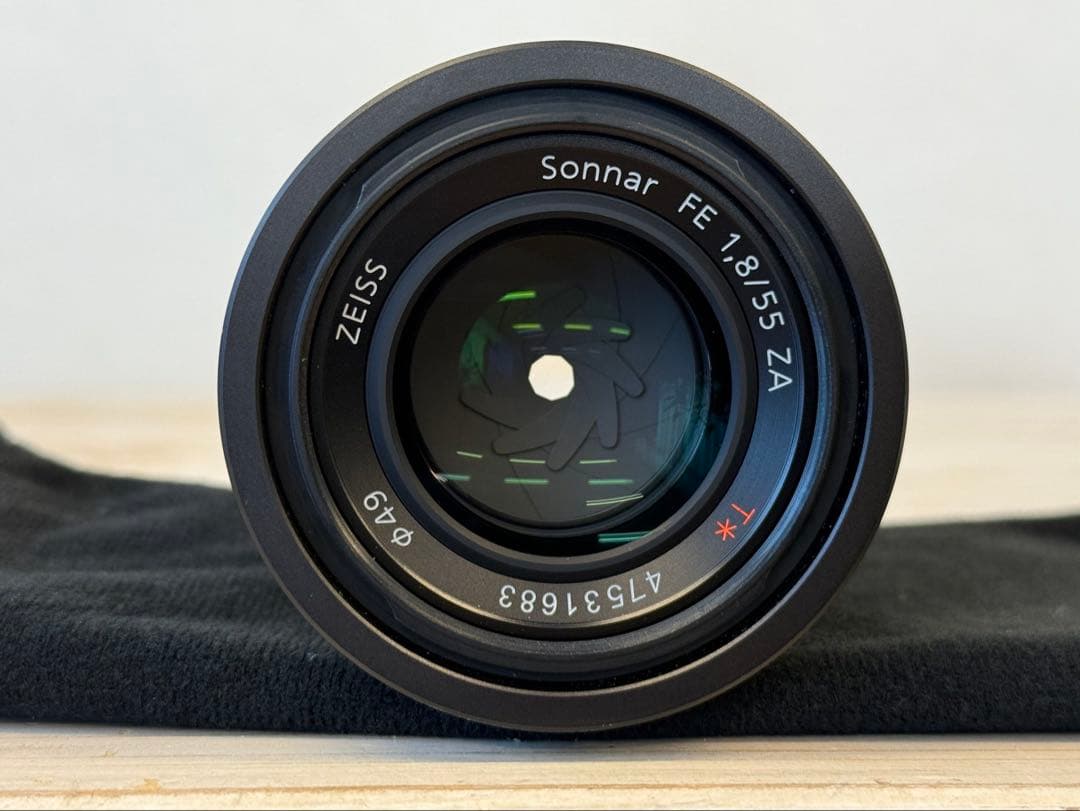 美品　Sony 55mm f1.8 za 単焦点