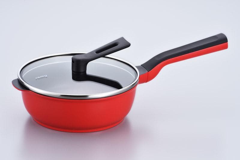 新品未使用 remy レミパンミニ レッドフライパン RHF-402