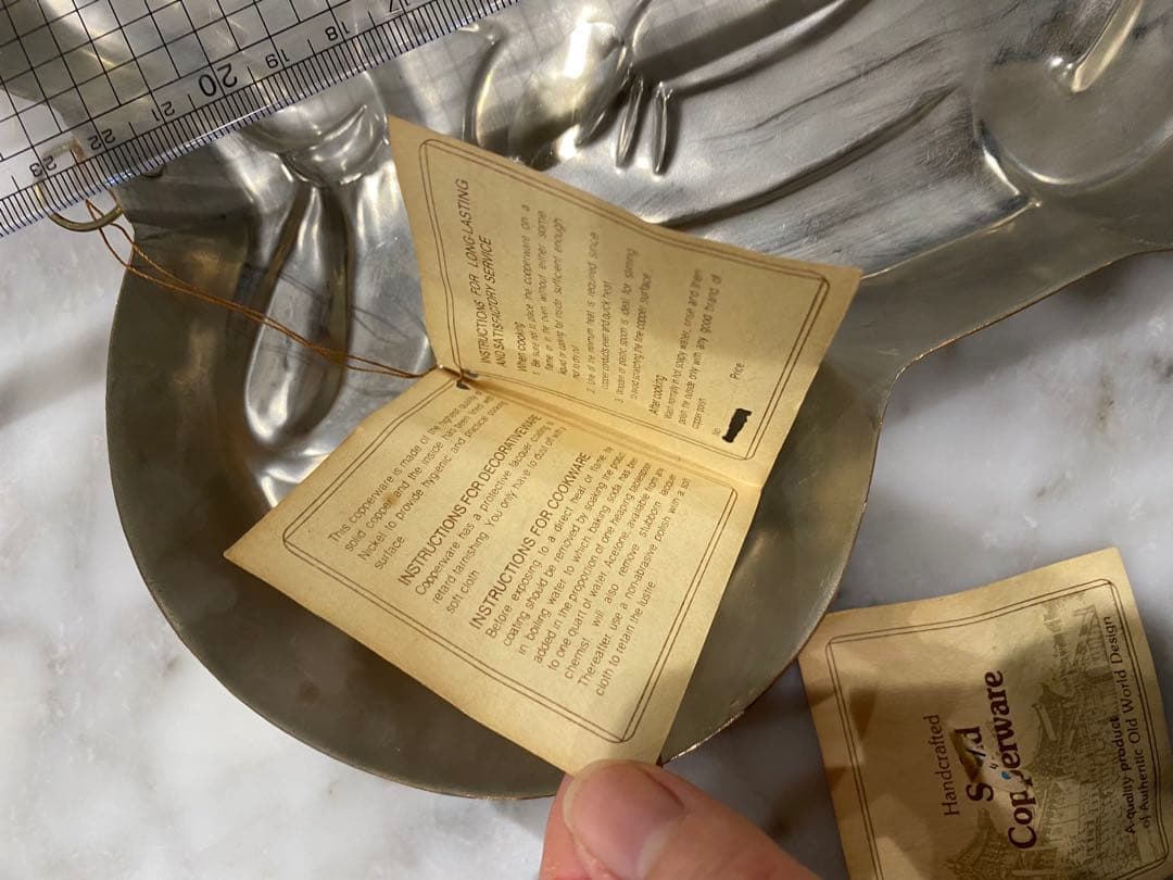 ミニーマウス ミッキーマウス　アンティーク銅製ケーキ型 2個