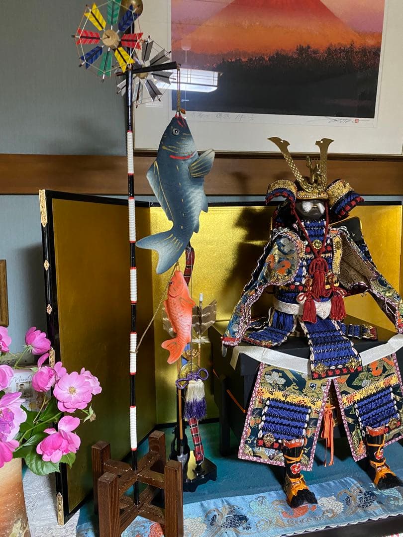 わらべ人形 五月人形 かぶと兜 子供 刀 子供の日 人形 鎧兜