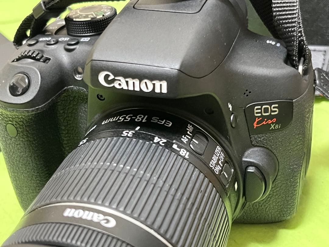 【美品】CANON キャノン EOS Kiss X8iレンズキット フルセット
