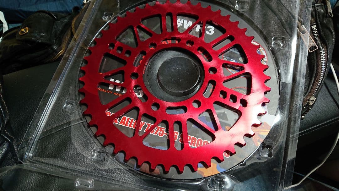 ZX-25R用 WR3 48T スプロケット(レッド)
