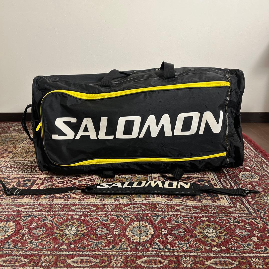 大容量◾️SALOMON サロモン キャスター付き キャリーバック ボストンバッグ