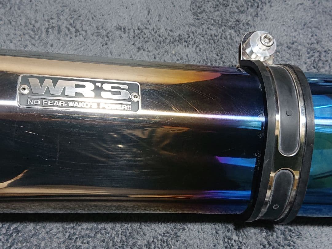 SV650 WR'S ダブルアールズ SB3650JM スリップオン マフラー