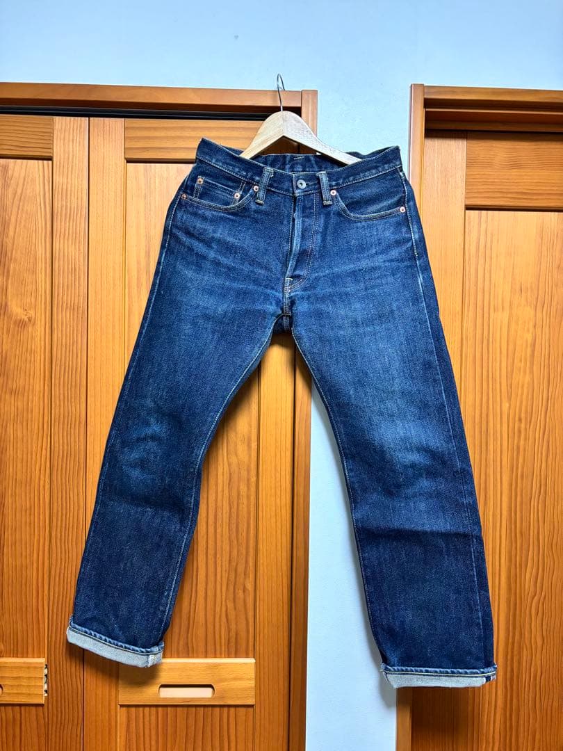 IRON HEART 21oz ストレートデニム