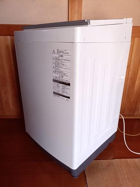 TOSHIBA ガラストップ 全自動洗濯機 AW-10M7 10kg 2019年
