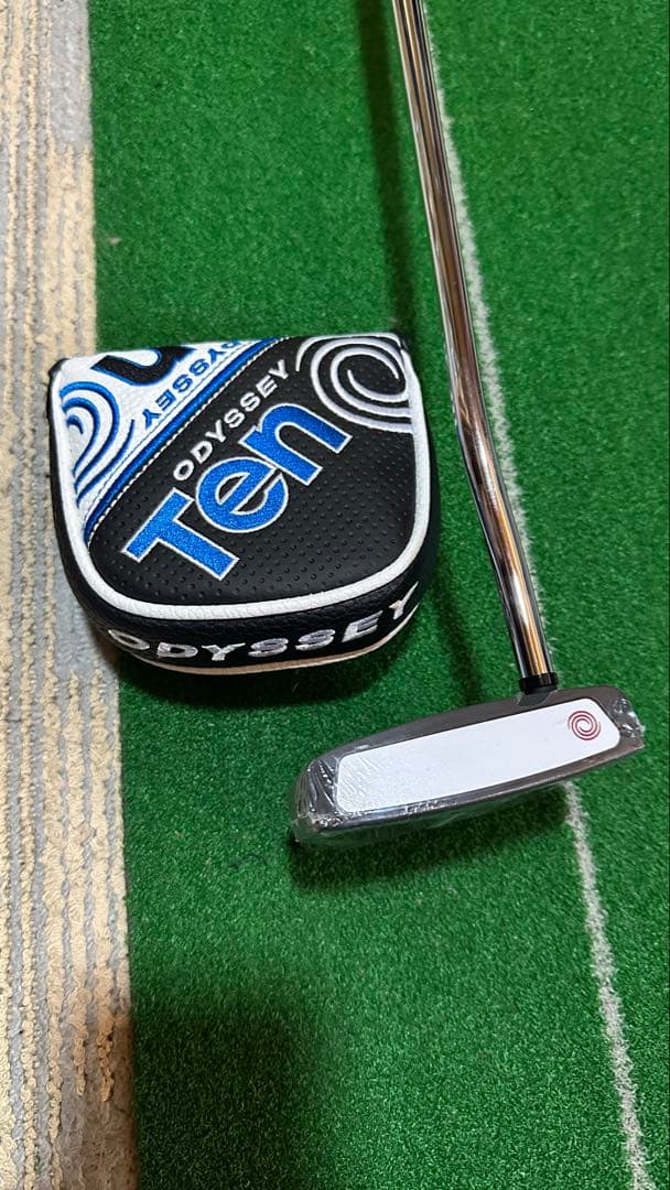 新品 45㌅ODYSSEY 2-BALL TEN BROOMSTICK 長尺パタ
