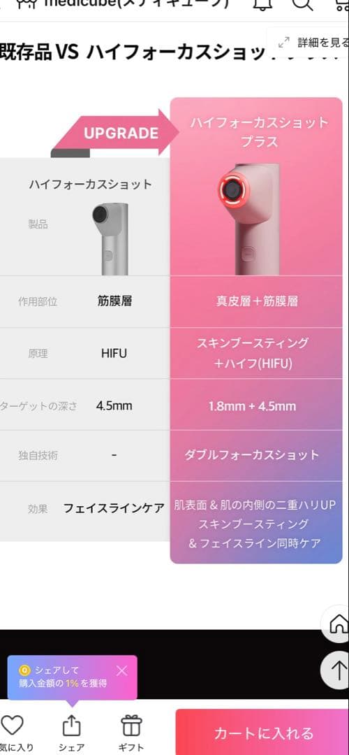 medicube ハイフォーカスショットプラス　ブースタープロミニ セット