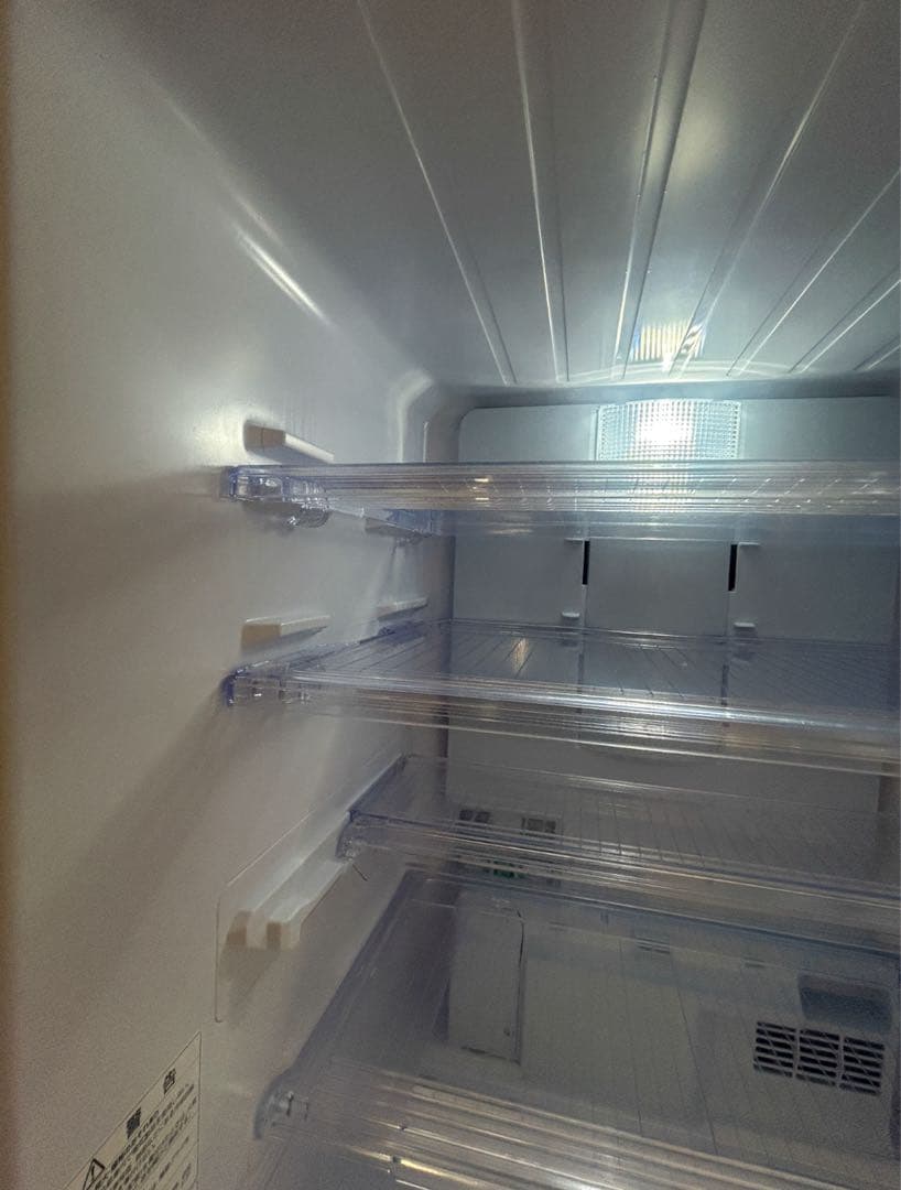 【美品】SHARP 3ドア冷蔵庫 SJ-W358K-S 350L 2025年製