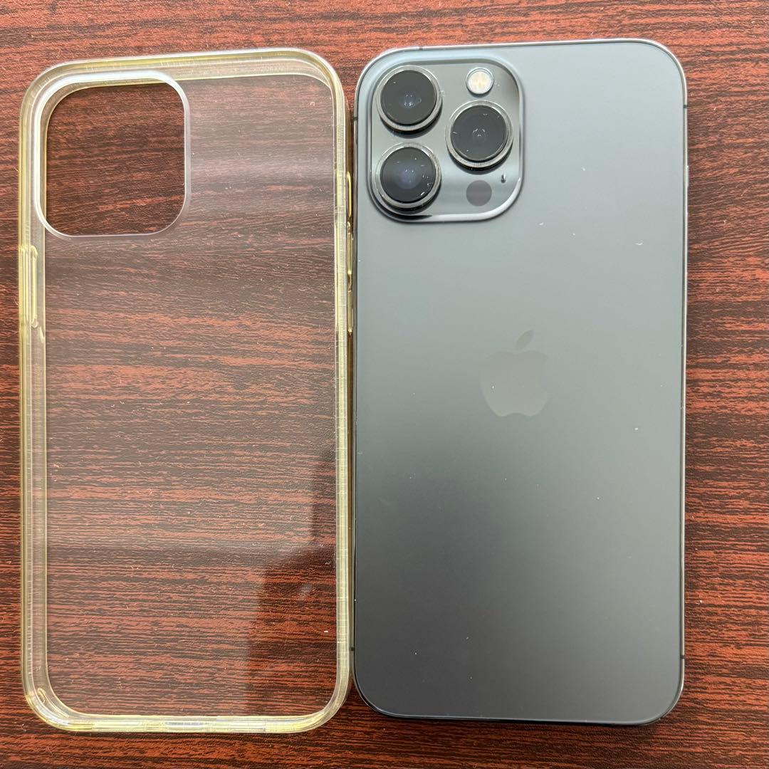 iPhone 13 Pro Max 128GB 透明ケース付き