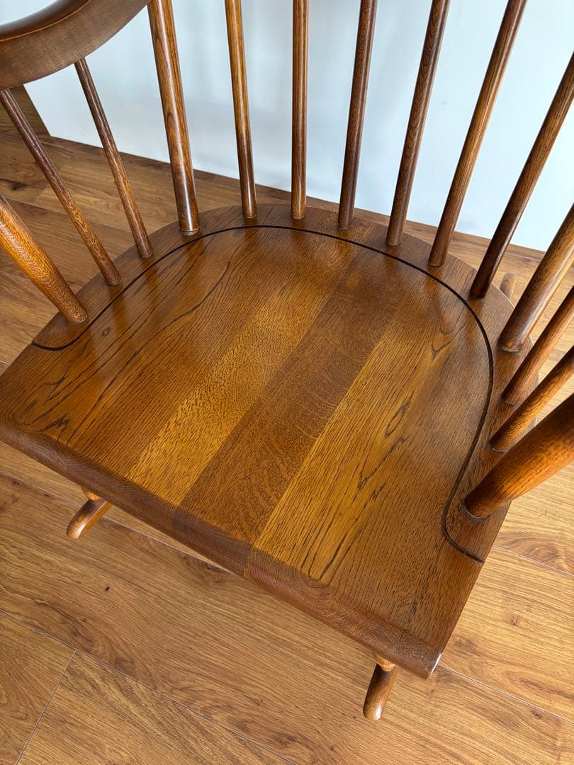 飛騨産業 キツツキマーク　木製　ロッキングチェア