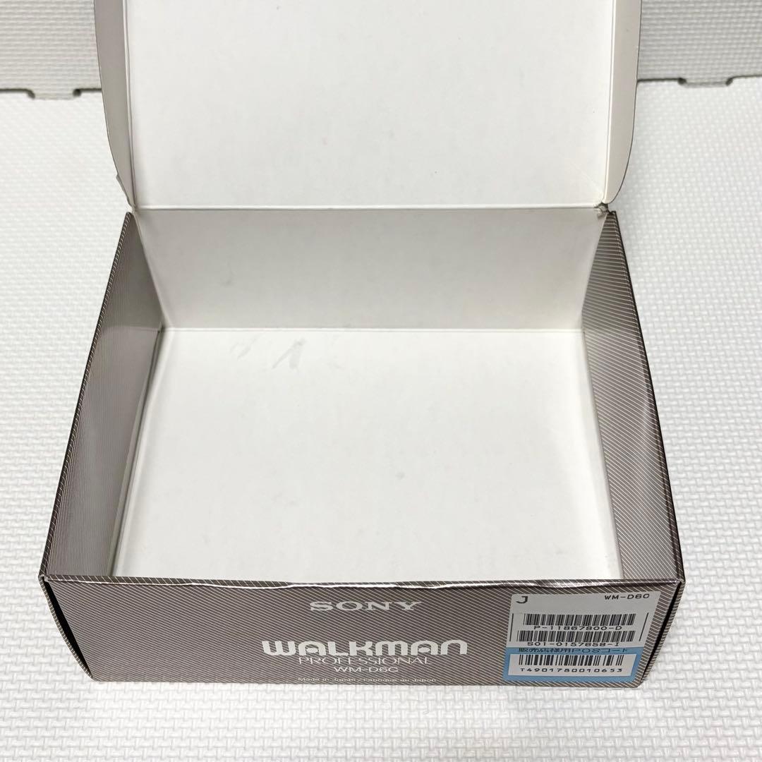 希少！SONY WALKMAN プロフェッショナル WM-D6C 外箱付き