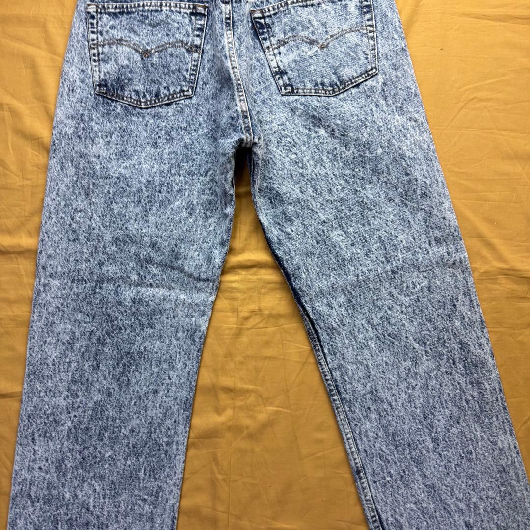 Levi's 501 USA製　ケミカルウォッシュ　90s W38 L32