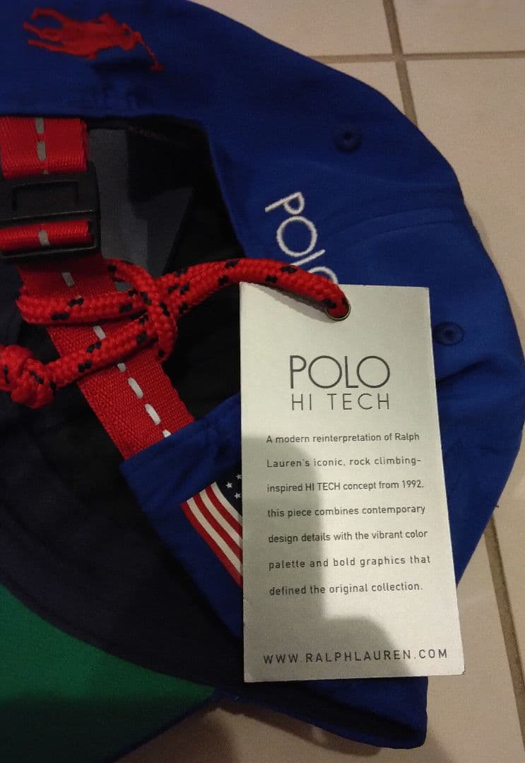 ［新品］ラルフローレン HI TECH KAYAK ロングビル キャップ