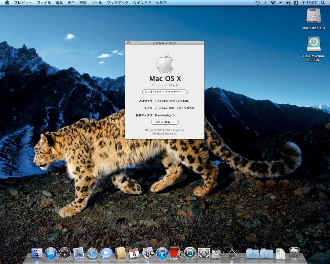 Macmini（初期型）とGreenHouse製システムコンポのセット