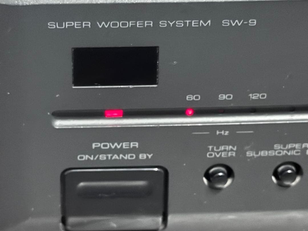 希少 ケンウッド KENWOOD スーパーウーハー SW-9