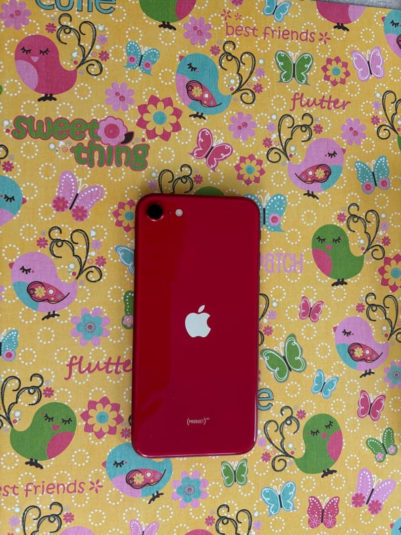 iPhone SE第2世代 64GB SIMフリー 残量82% 赤　SE2