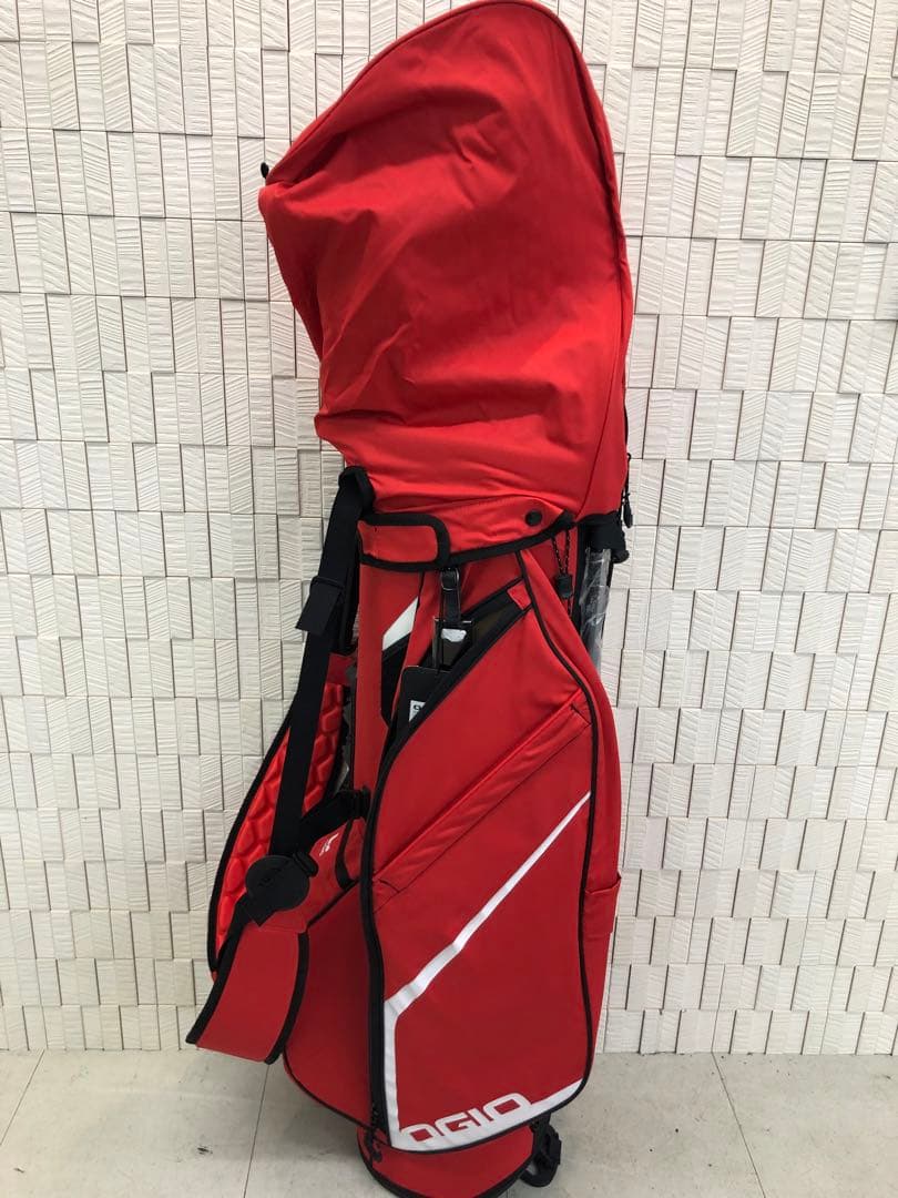 【callaway】Ogio ゴルフキャディバッグ 赤 新品タグ付き