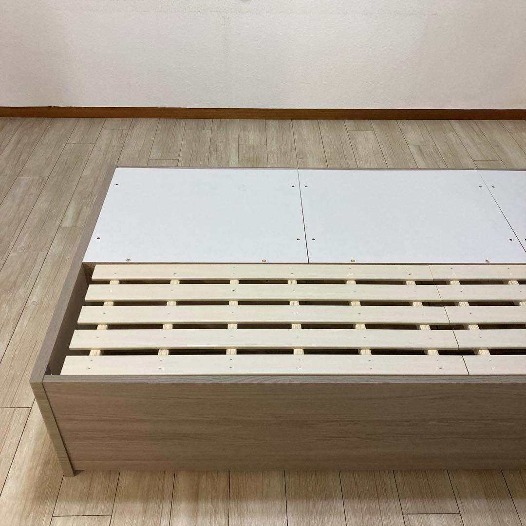 【自社配送エリア内限定販売】NITORI/ジオチェスト/シングルベッドフレーム