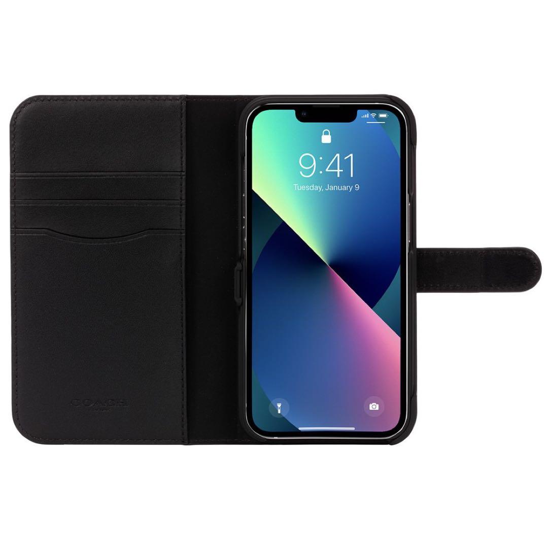 新品 コーチ Coach 手帳型 iPhone11ProMax 用 ケース