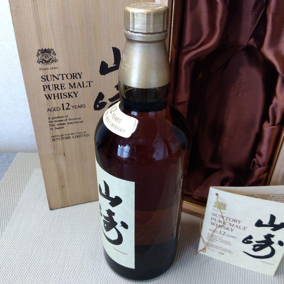 ★ 特級表記　サントリー ピュアモルト ウイスキー山崎12年 / 760ml