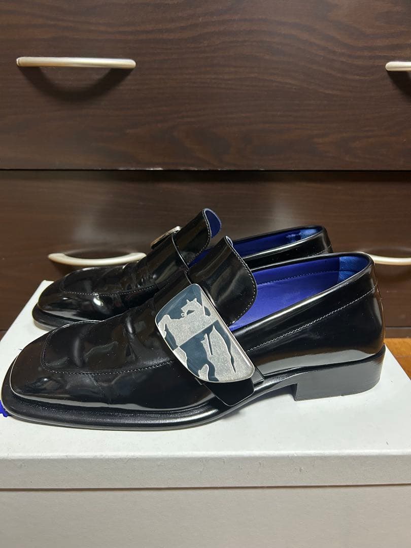 s*y様 BURBERRY AMF SHIELD LOAFER ブラック 42