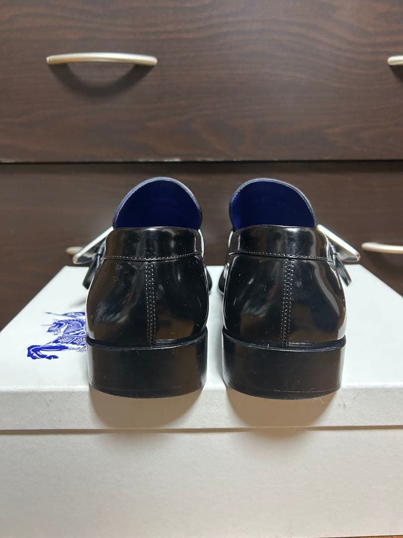 s*y様 BURBERRY AMF SHIELD LOAFER ブラック 42