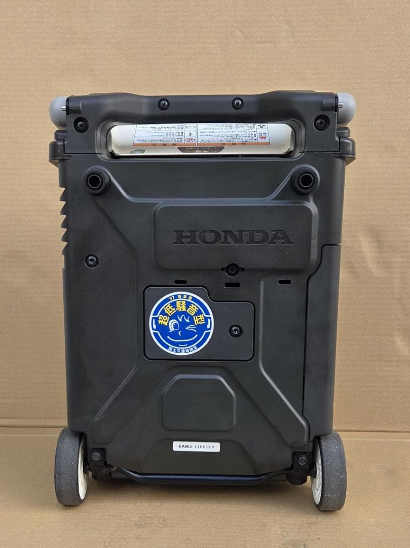 442 10/10★ホンダ EU9iGB エネポ ガスボンベ式 発電機★