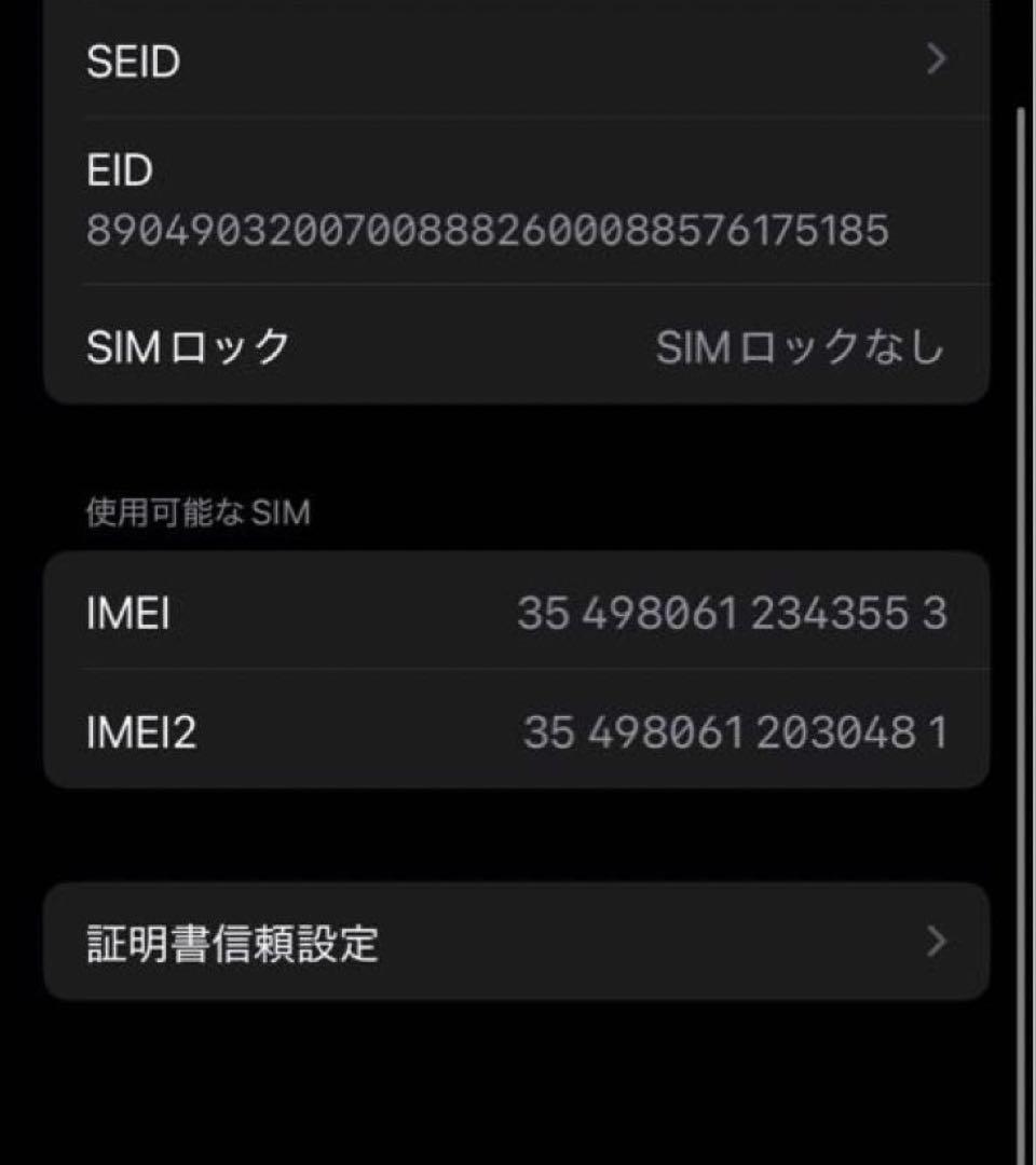 Apple iPhone 13pro 本体